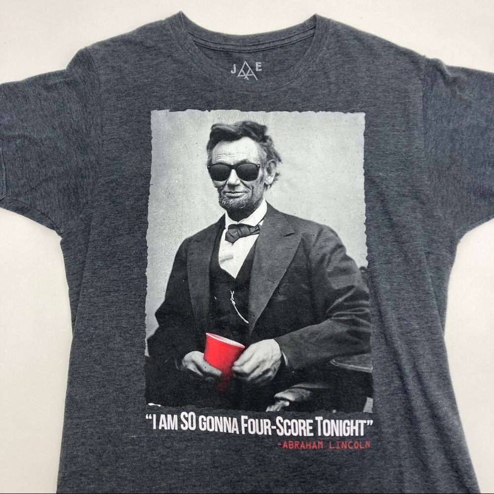 Jem Abraham Lincoln Solo Cup Tee Shirt
